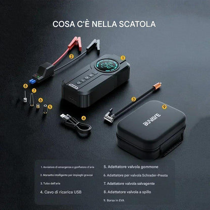 Avviatore per salti d'auto 4 in 1